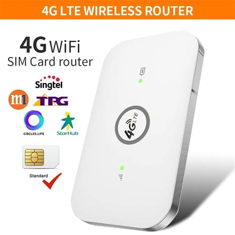 4g Wifi Modem Router With Sim Card Sl.